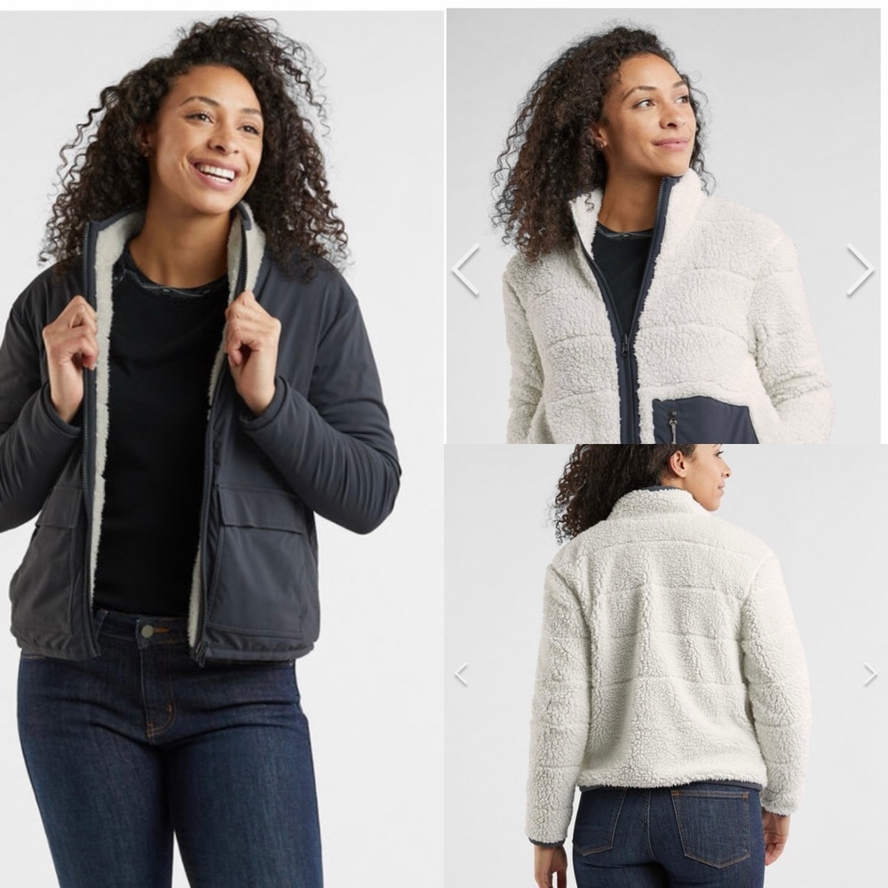 Title Nine Rushmore Reversible Sherpa Jacket